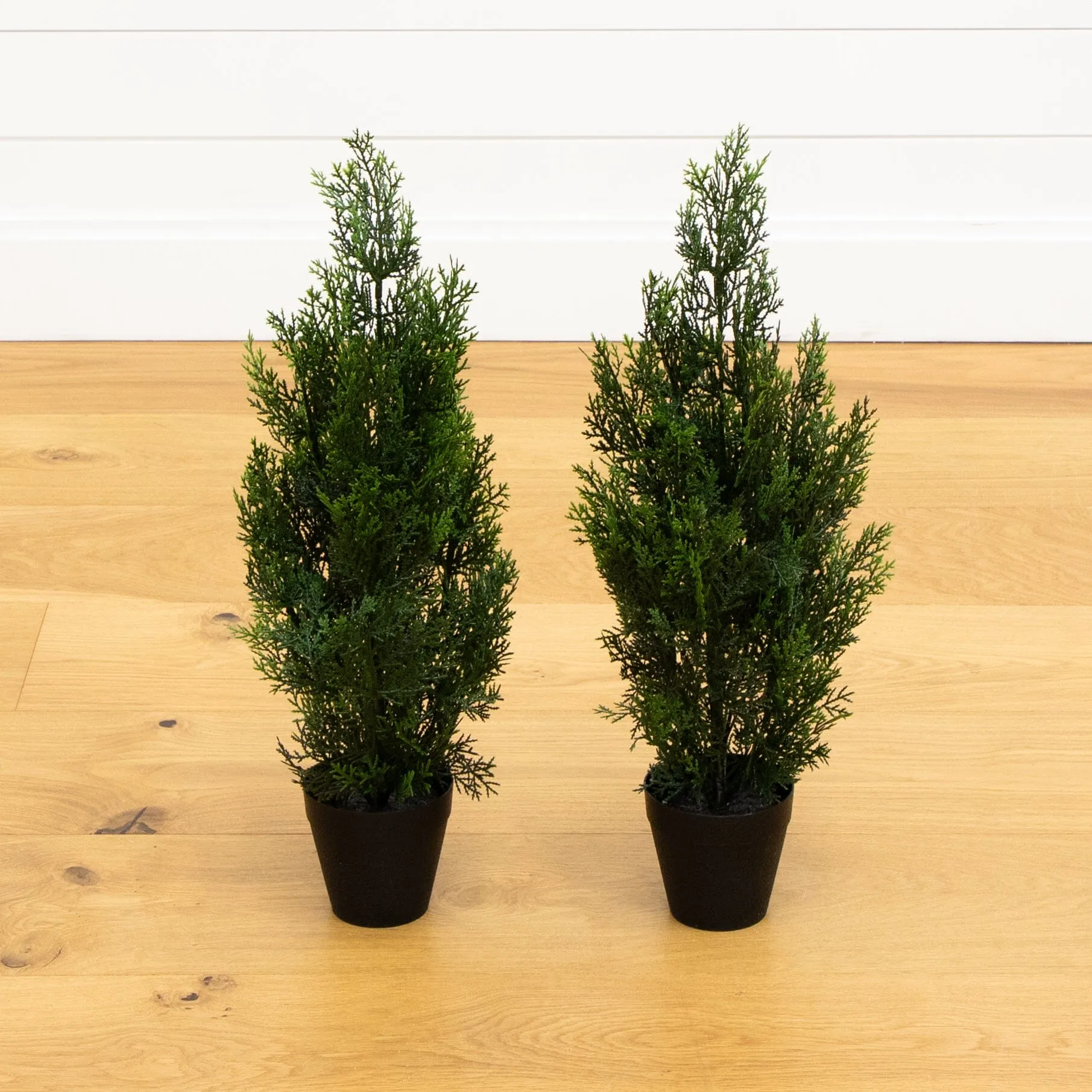 2’ Mini Cedar Pine Tree UV Resistant (Indoor/Outdoor) - Set of 2