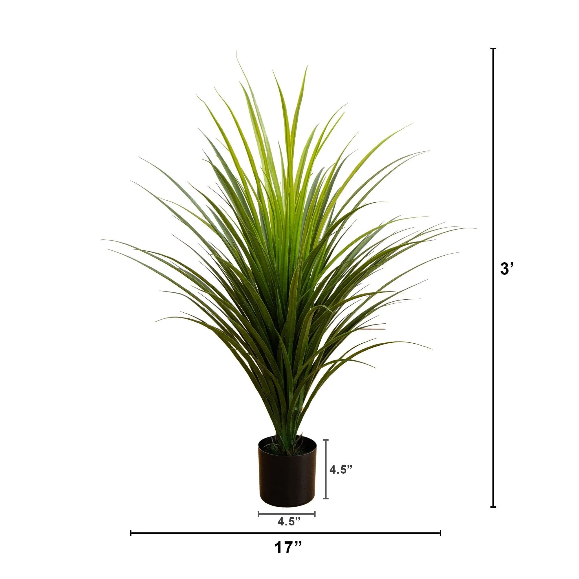 3’ UV Resistant Artificial Grass Plant (Indoor/Outdoor)