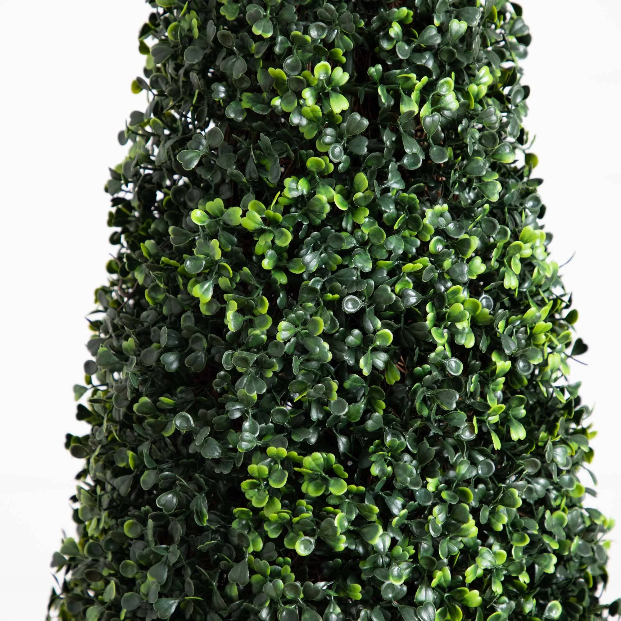 6’ UV Resistant Artificial Boxwood Topiary  Cone Tree (Indoor/Outdoor)