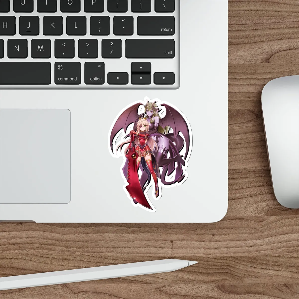 Aldra Delmore Queen's Blade Waterproof Sticker - Weatherproof Vinyl Car Decal