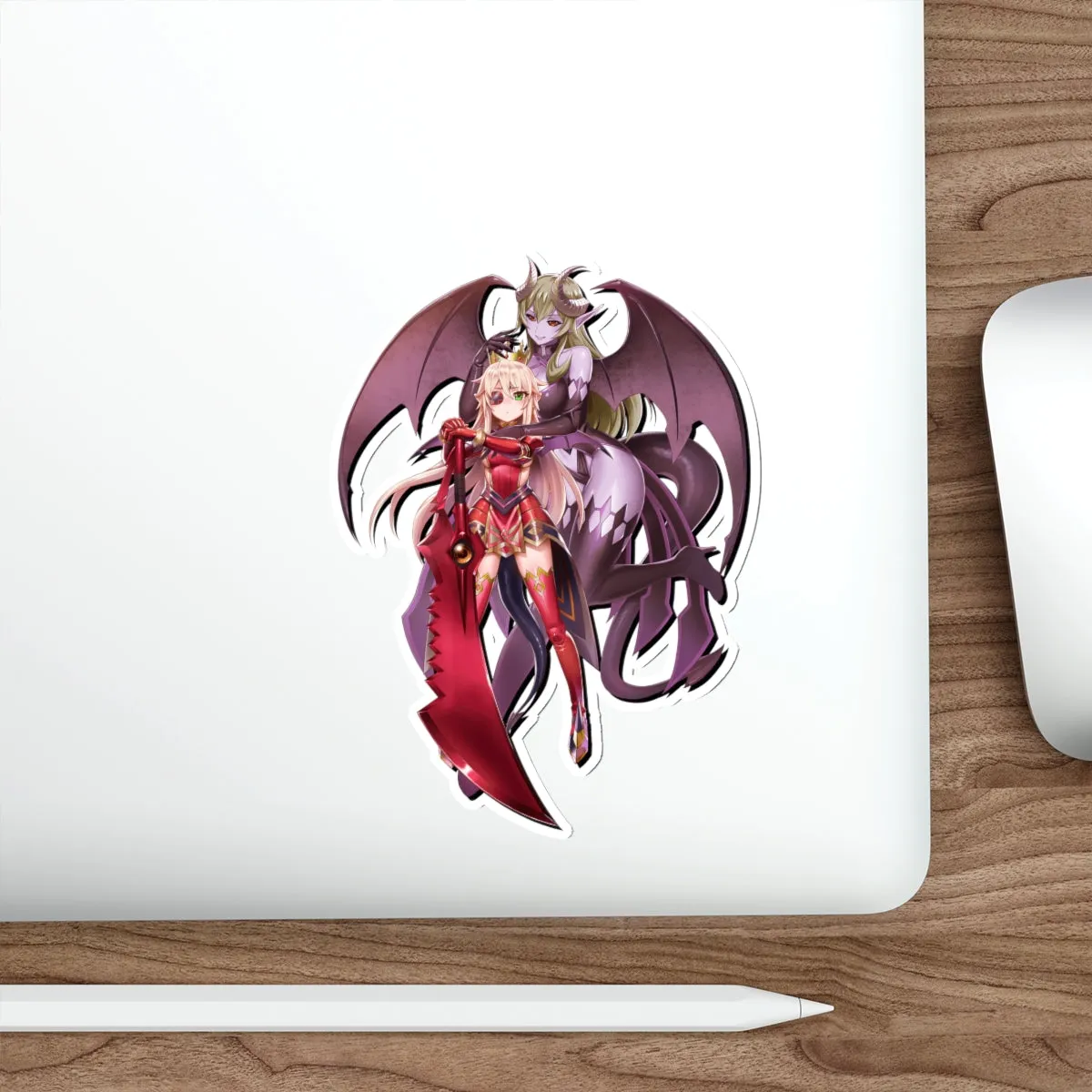 Aldra Delmore Queen's Blade Waterproof Sticker - Weatherproof Vinyl Car Decal