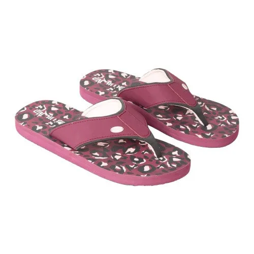 Animal Womens/Ladies Swish Leopard Print Recycled Flip Flops