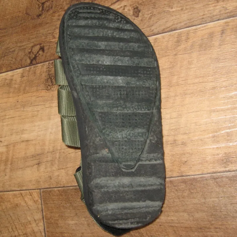 Arktis 'Strop' Sandals. New. Olive / Black.