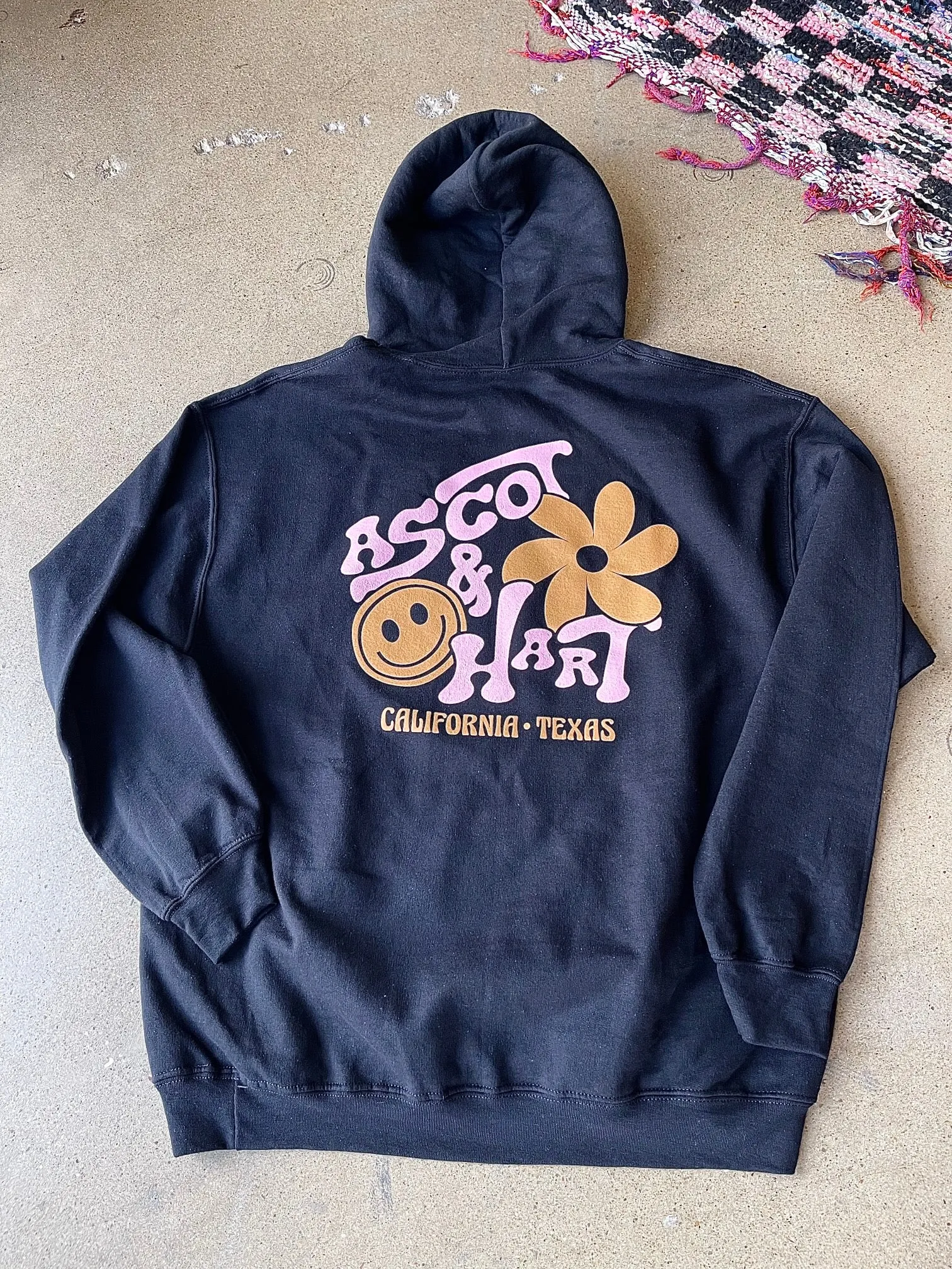 Ascot   Hart Flower Logo Hoodie