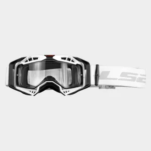 Aura Enduro Series Goggle Black White With Clear