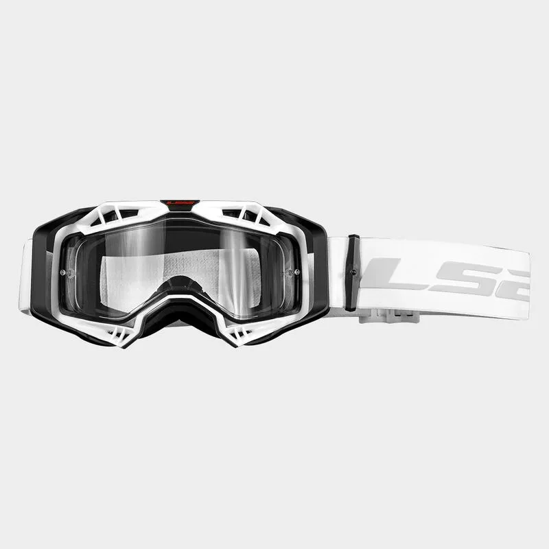 Aura Enduro Series Goggle Black White With Clear