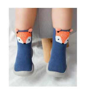 Baby Animal Cartoon Design Non-slip Sock Shoes