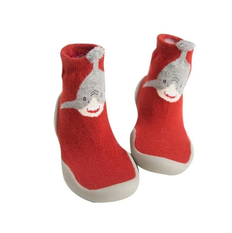 Baby Animal Cartoon Design Non-slip Sock Shoes