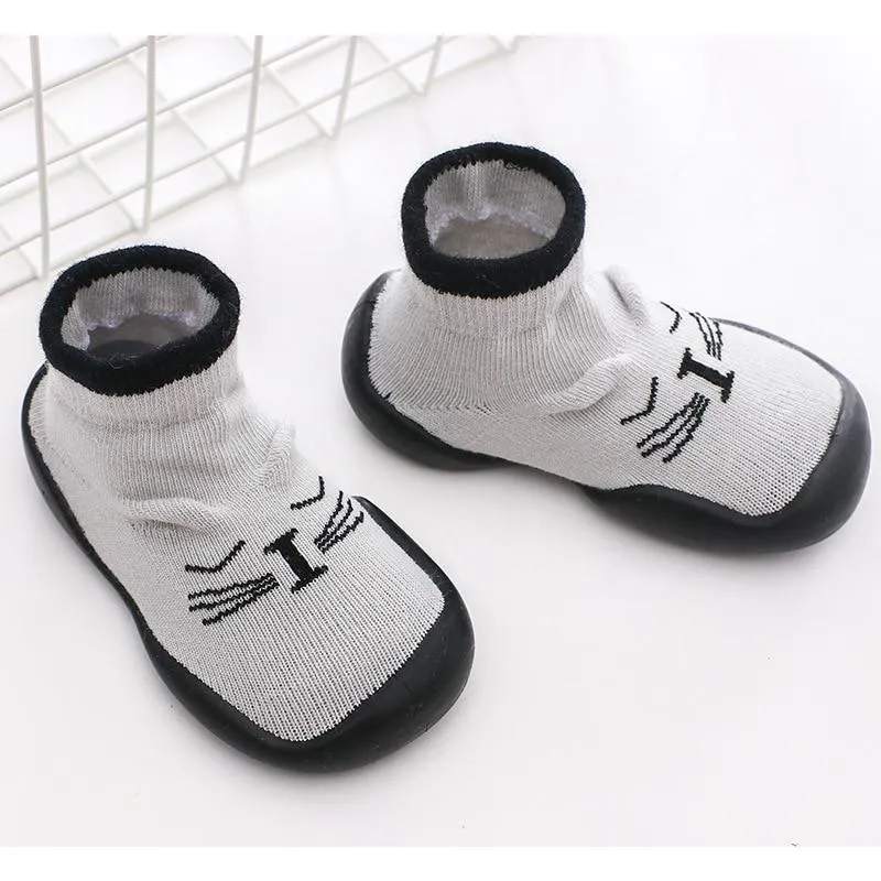 Baby Animal Cartoon Design Non-slip Sock Shoes