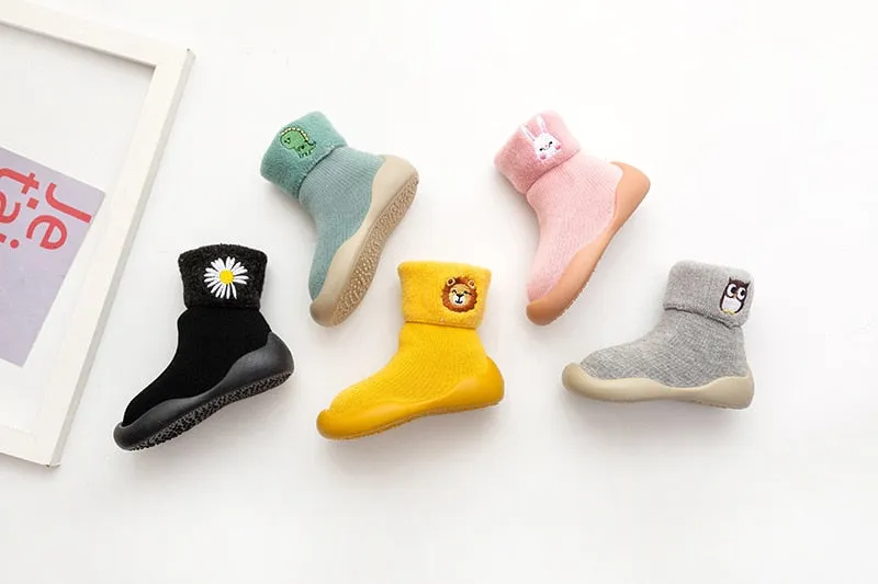 Baby Animal Sock Shoes - Lion