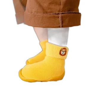 Baby Animal Sock Shoes - Lion