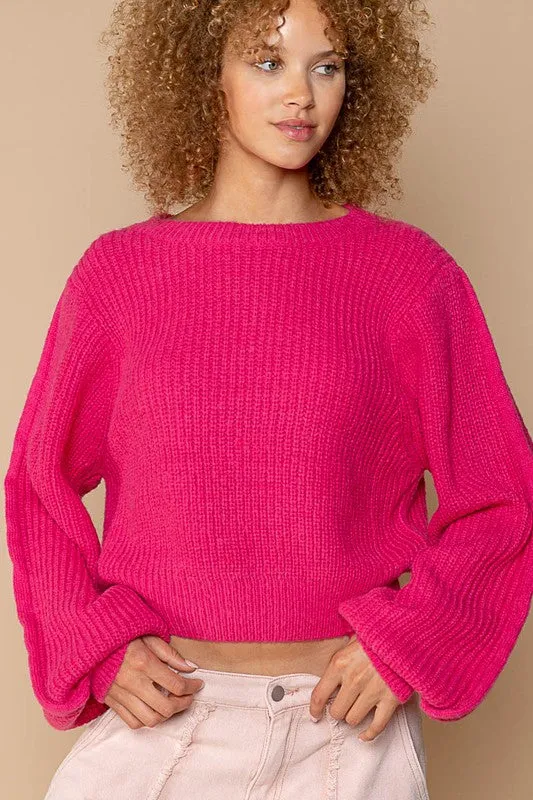 Beth Oversized Round-Neck Sweater