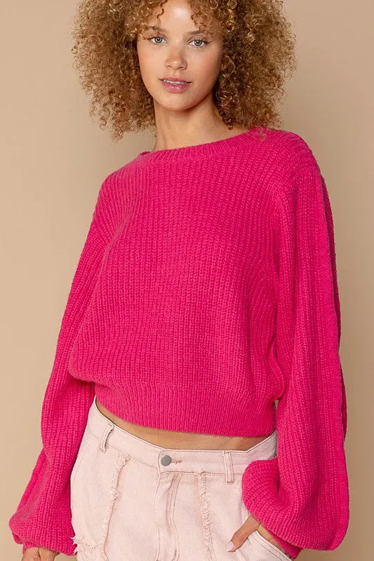 Beth Oversized Round-Neck Sweater