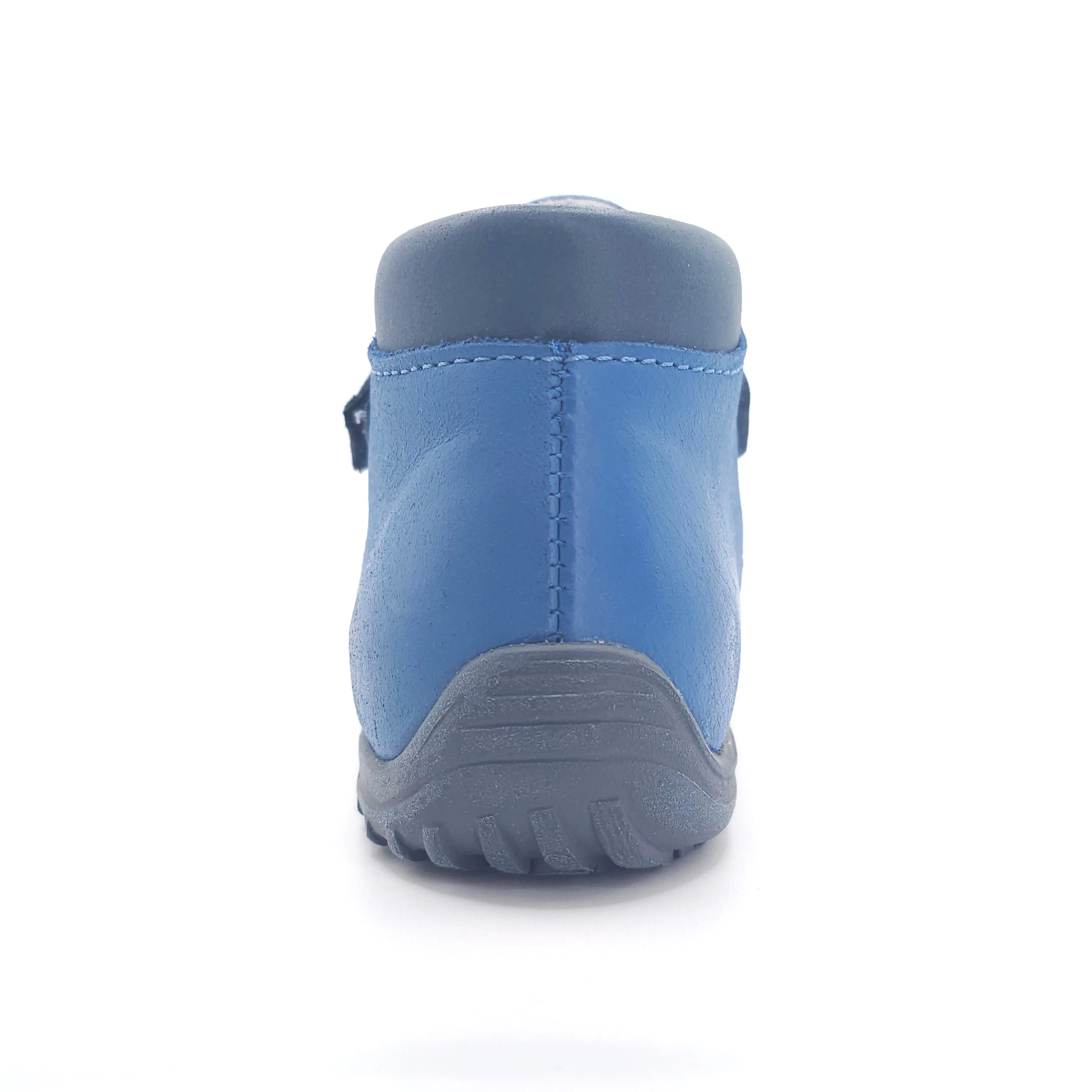 Boys Double Velcro Shoe In Blue