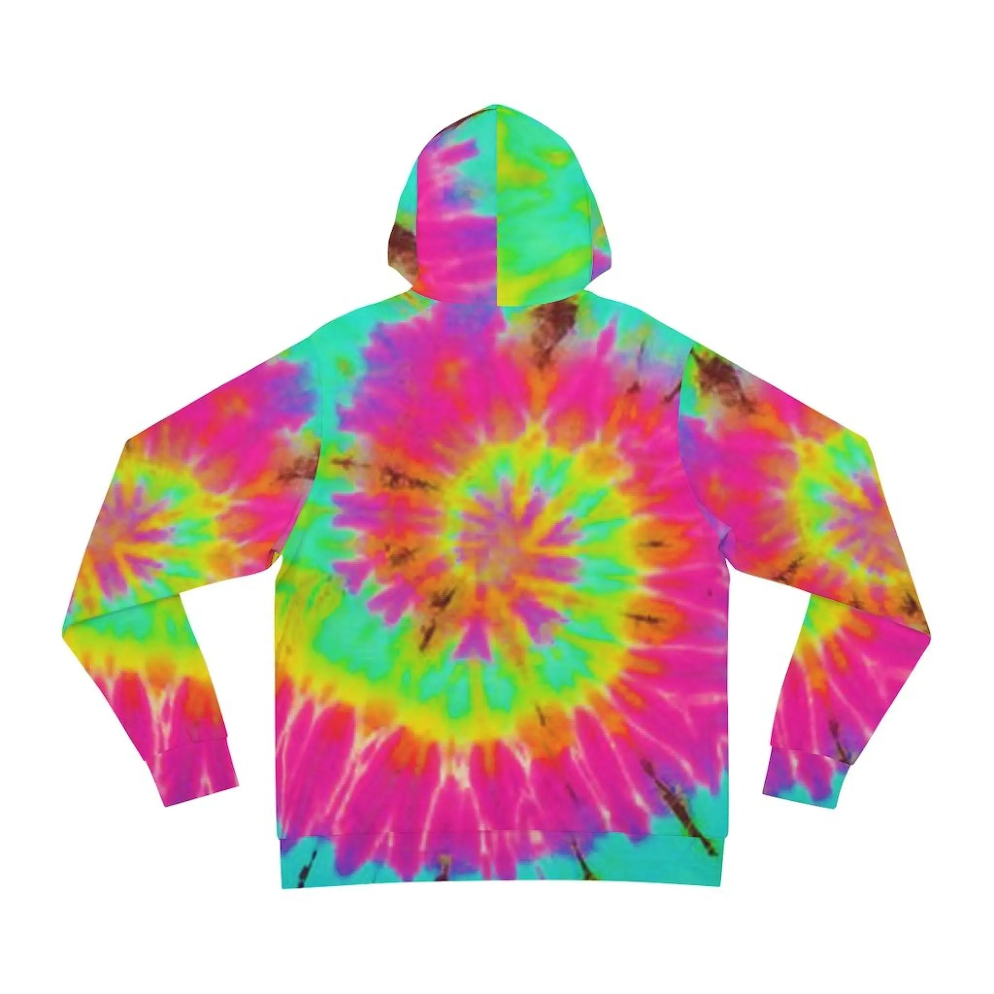 Bynelo Tie Dye Swirl Mint Fashion Hoodie