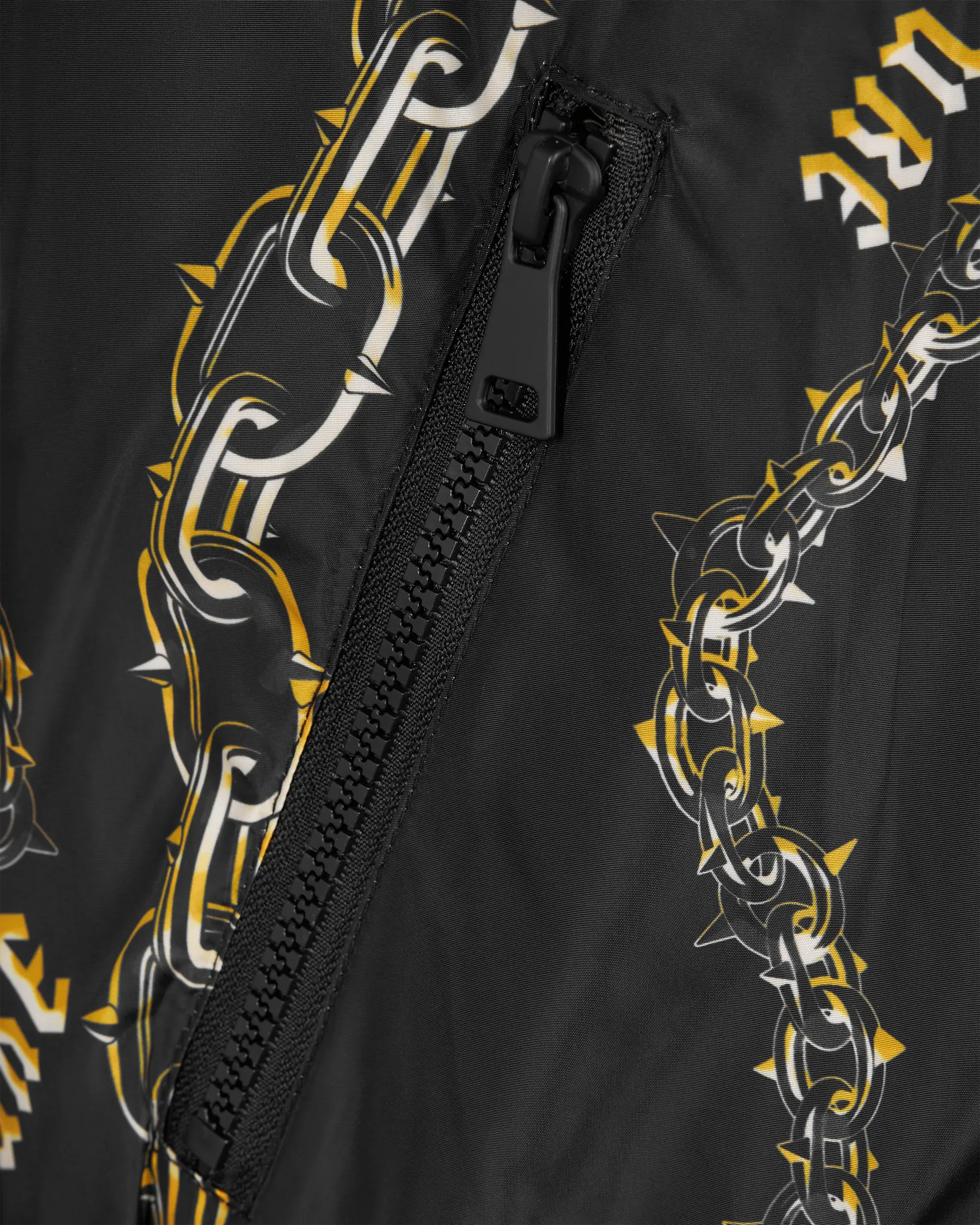 Chain Couture Windbreaker Jacket