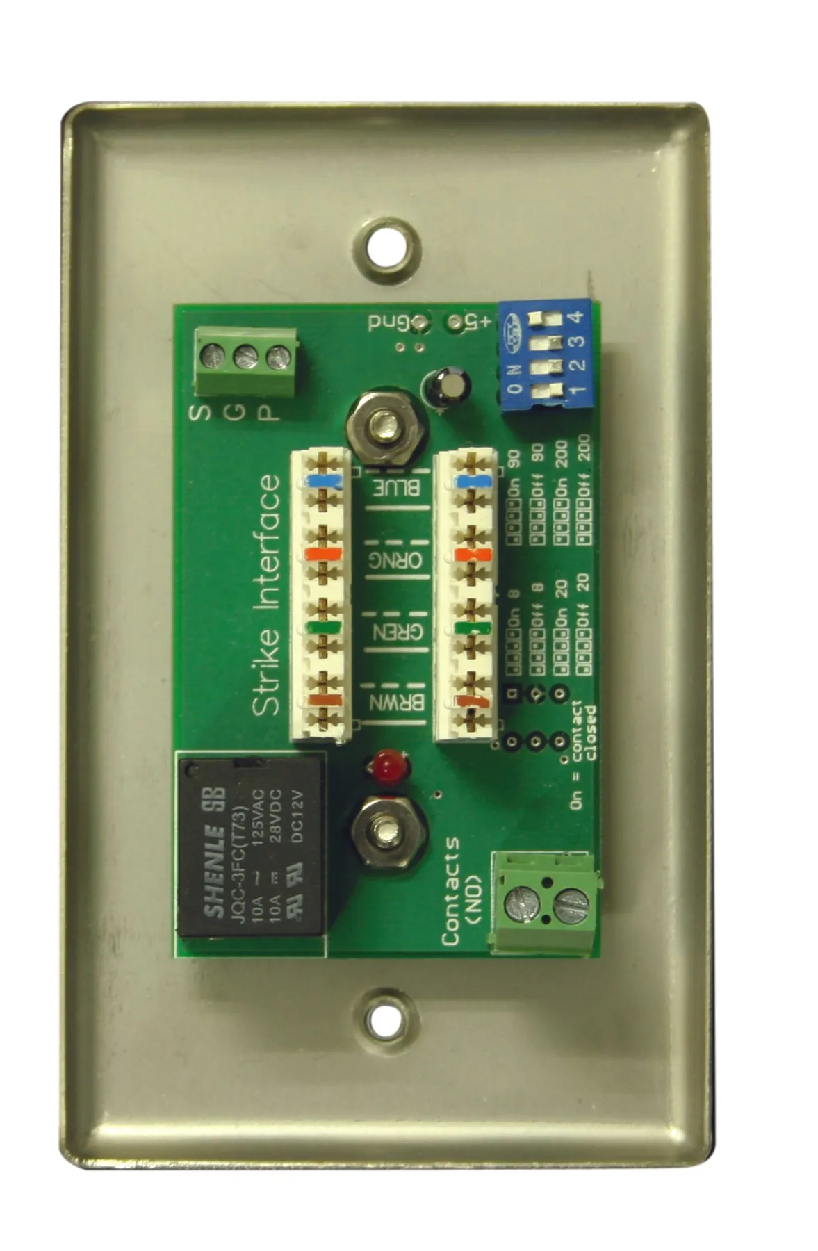 Channel Vision ST-C5IDS Door Strike Relay for CAT5 Intercom Hub