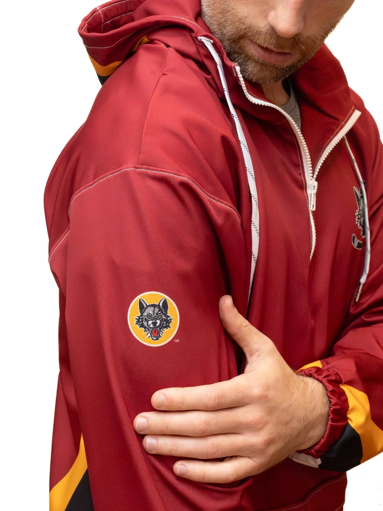 Chicago Wolves Hockey Windbreaker