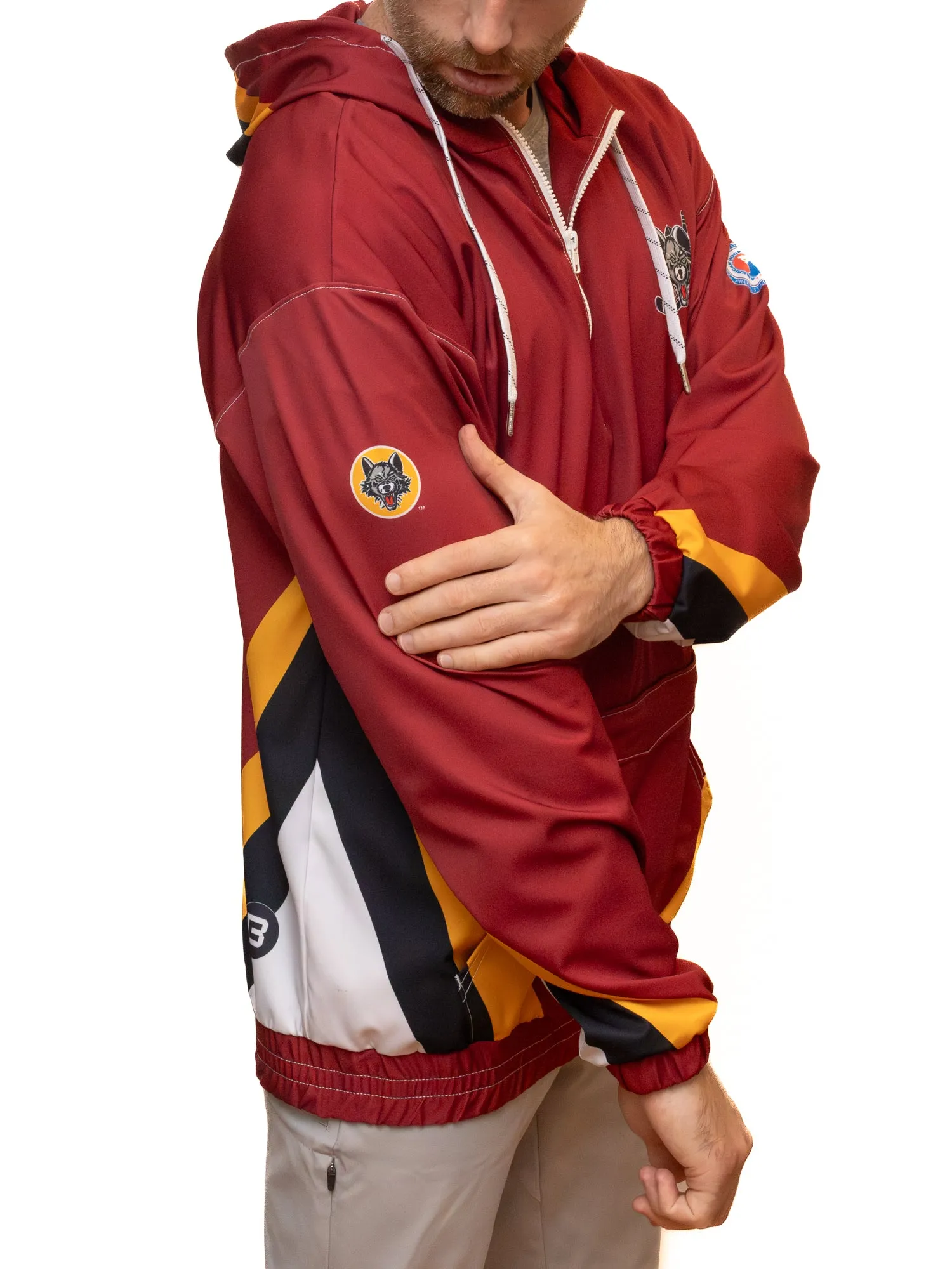 Chicago Wolves Hockey Windbreaker