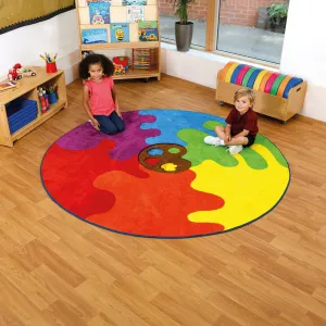 Colour Palette Carpet Mat