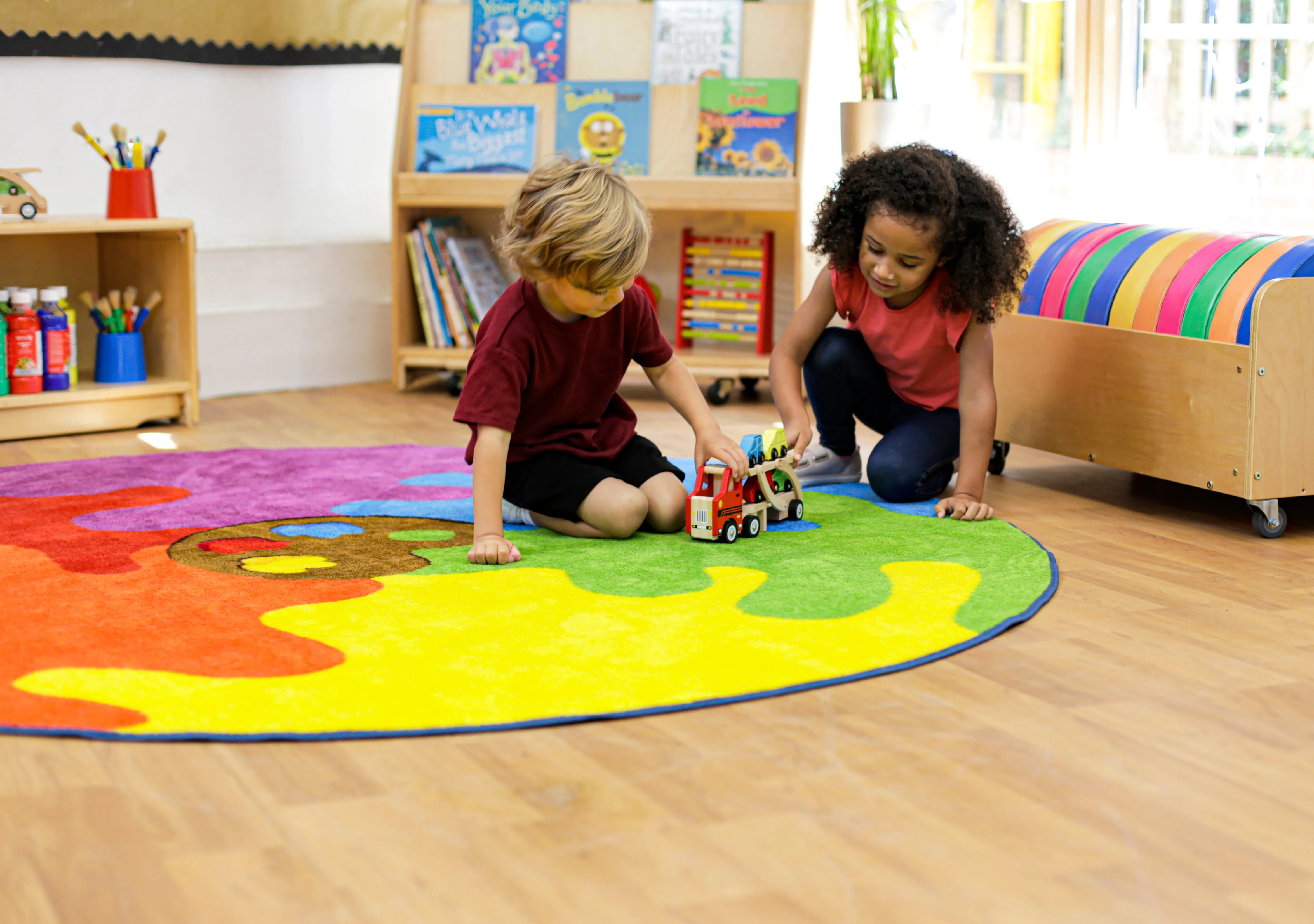 Colour Palette Carpet Mat