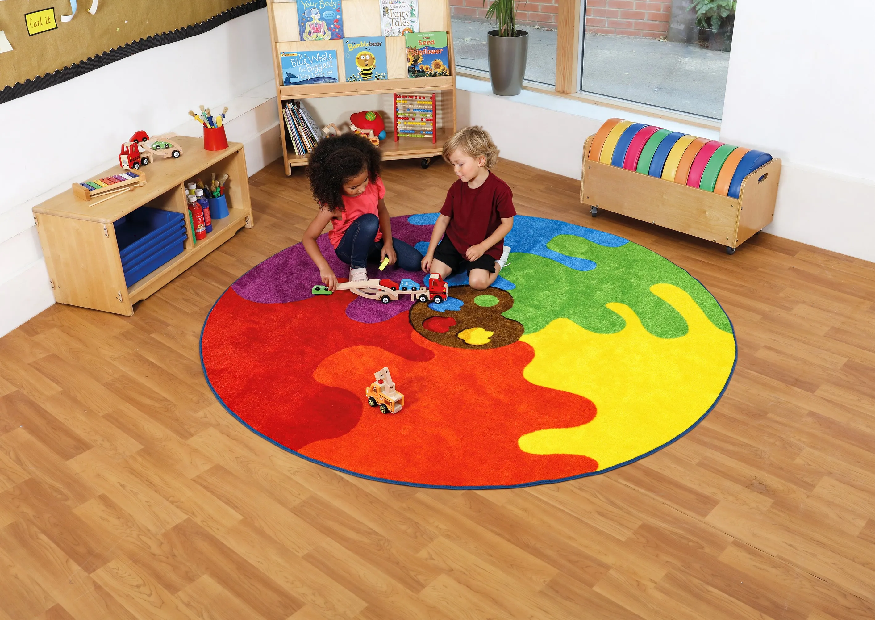 Colour Palette Carpet Mat