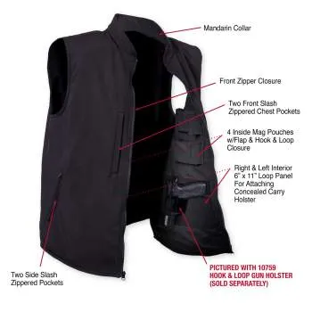 Concealed Carry Soft Shell Vest