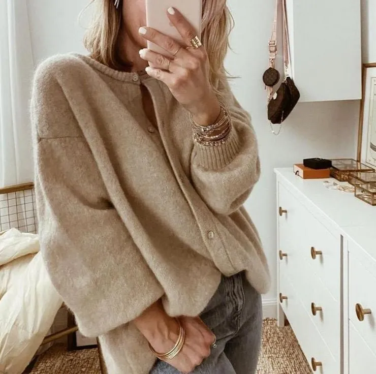 Cozy Button-Up Cardigan