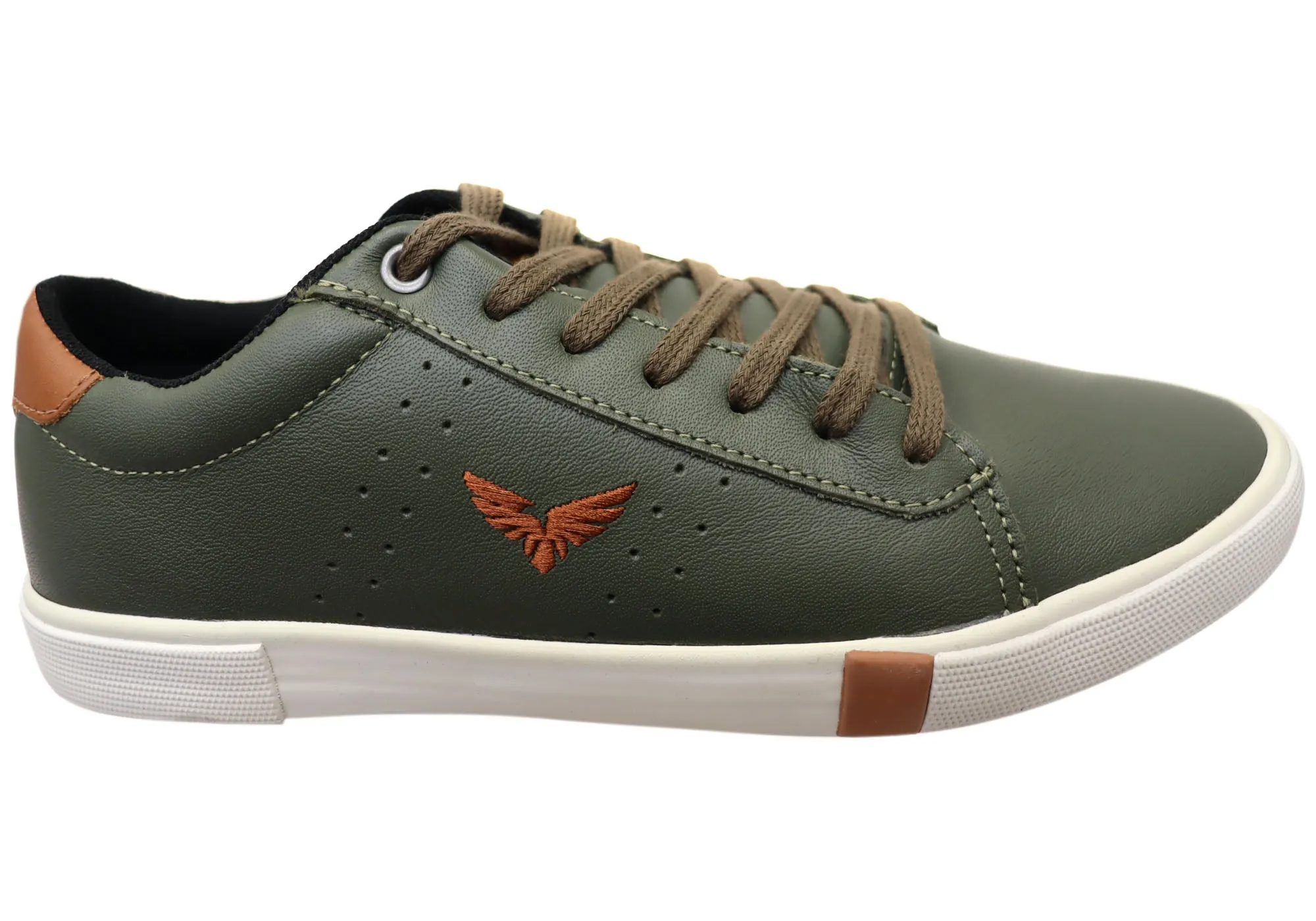 Eagle Fly Timothy Mens Comfortable Lace Up Casual Shoes Made In Brazil