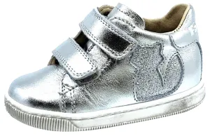 Falcotto Girls KLINGON Shoes, GLITTER ARGENTO