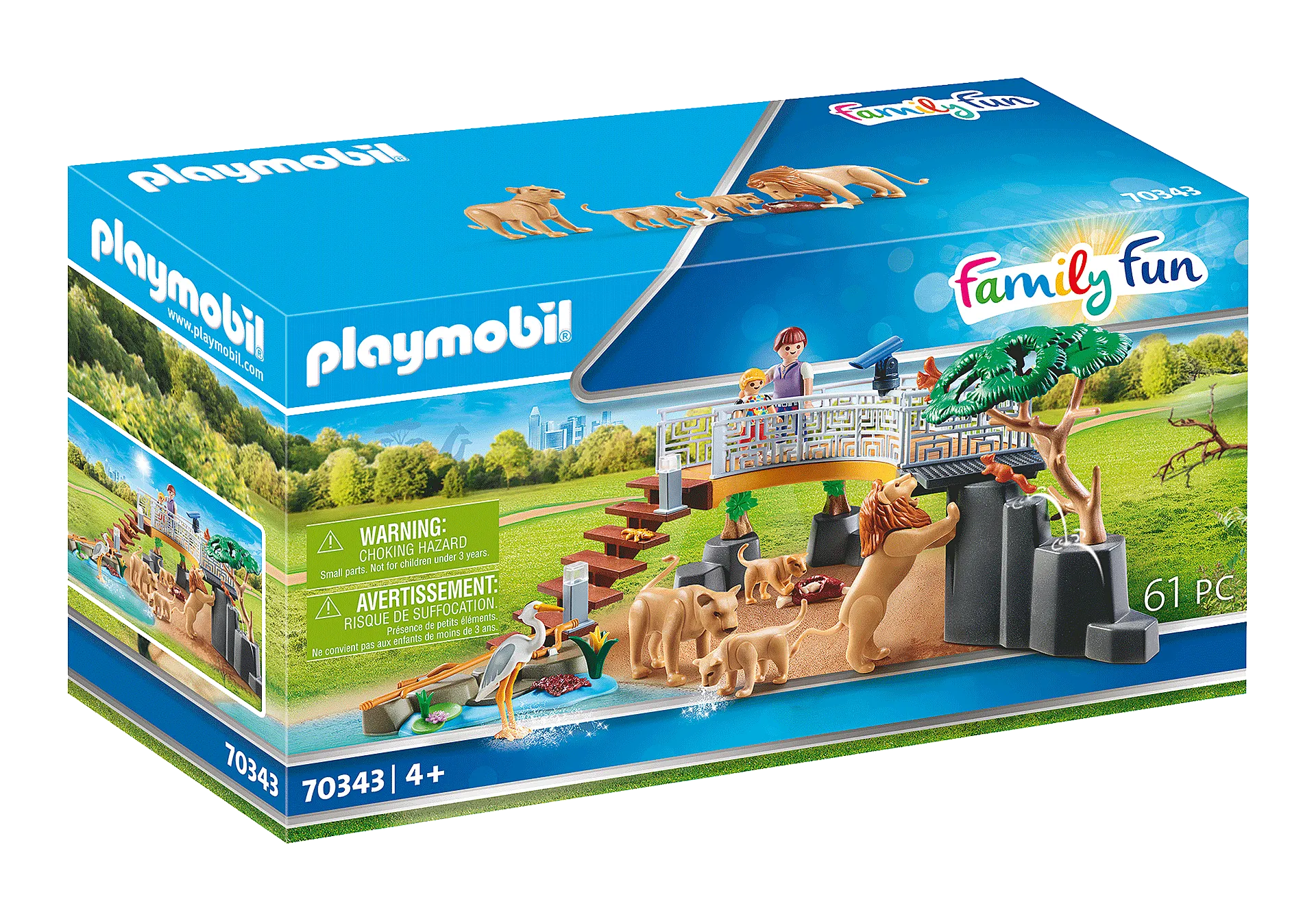 Family Fun - Outdoor Lion Enclosure 70343