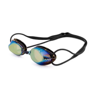 Funky Training Machine Swim Goggle-Cracked Gold