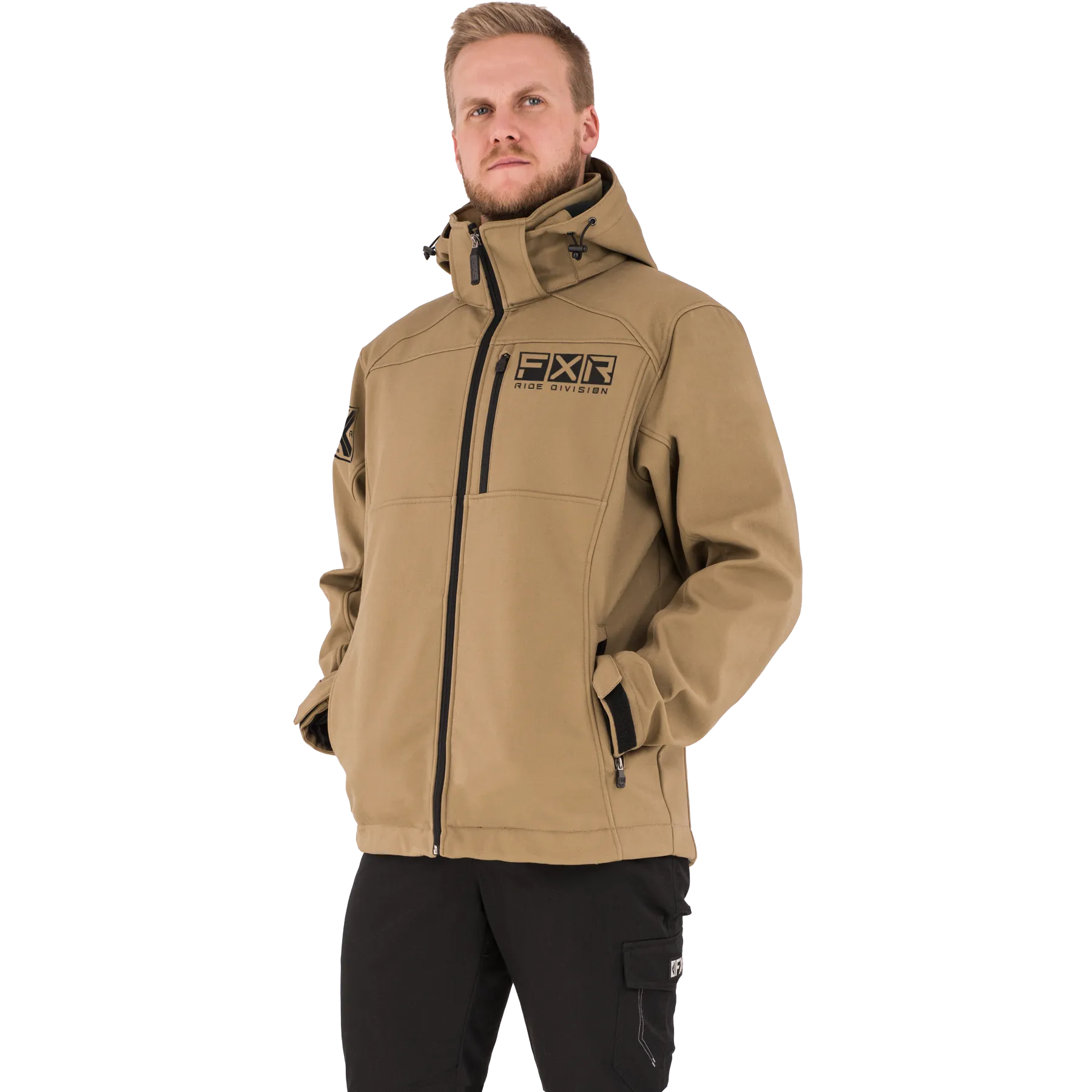 FXR Men's Task Softshell Canvas/Black