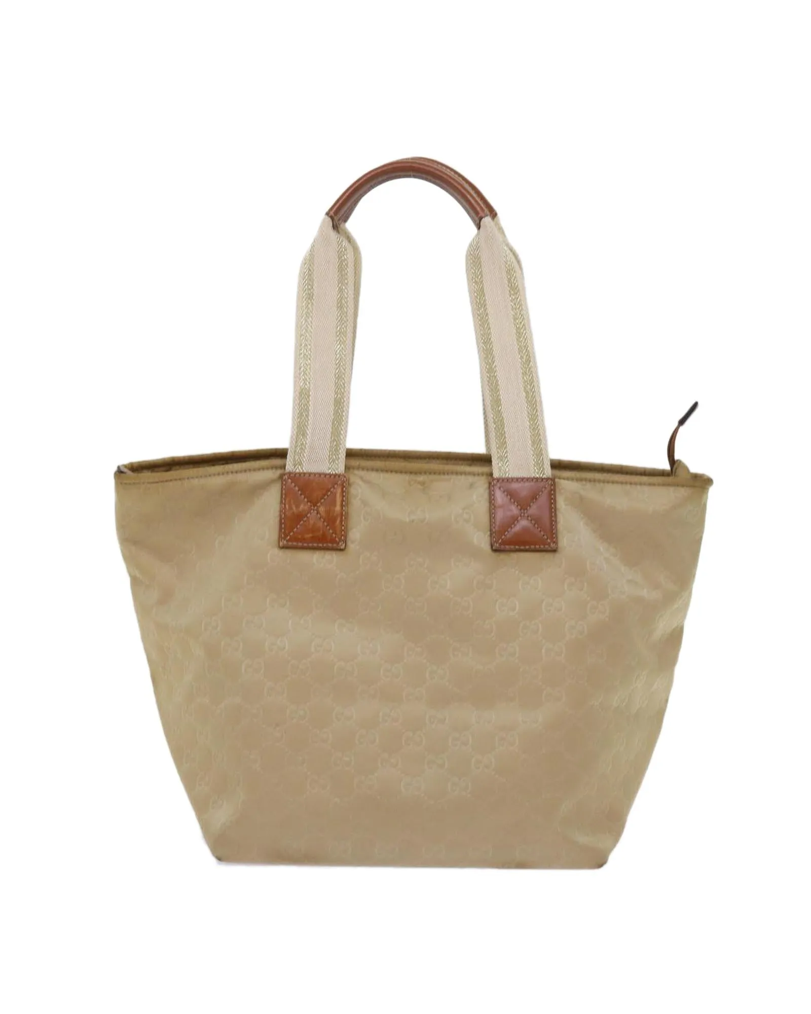 GG Canvas Tote Bag in Beige by Italian Designer