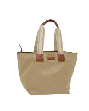 GG Canvas Tote Bag in Beige by Italian Designer