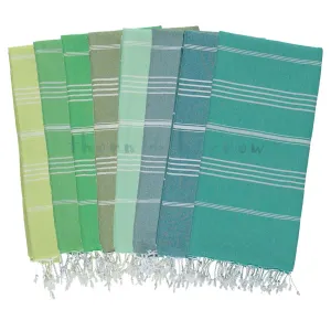 Greens 100% Cotton Turkish Towel