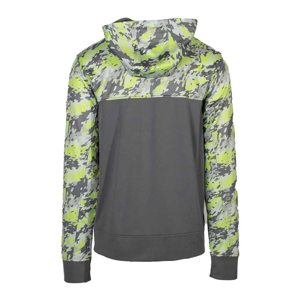 Half Zip Performance Hoodie | Geo Camo-Surge