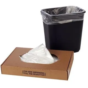 HDPE Trash Bags & Can Liners 24 x 33 x 8 MIC 1000/CTN