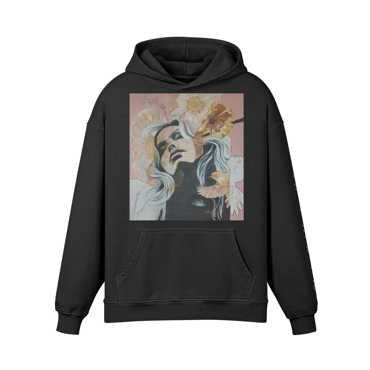 Hoodies Libertad front print