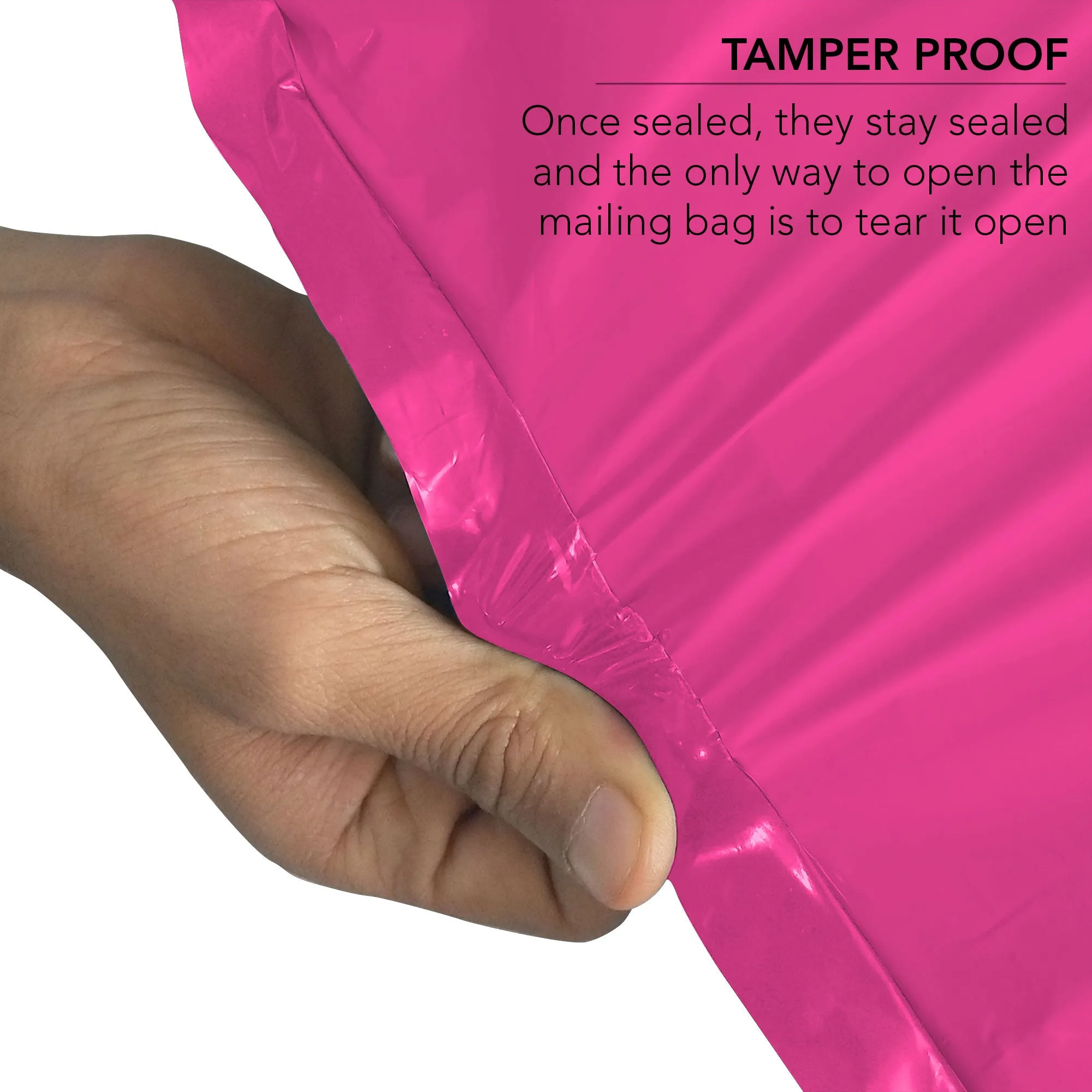 Hot Pink Poly-Mailing Postage Bags Self Seal Postal Bags Packaging Bags