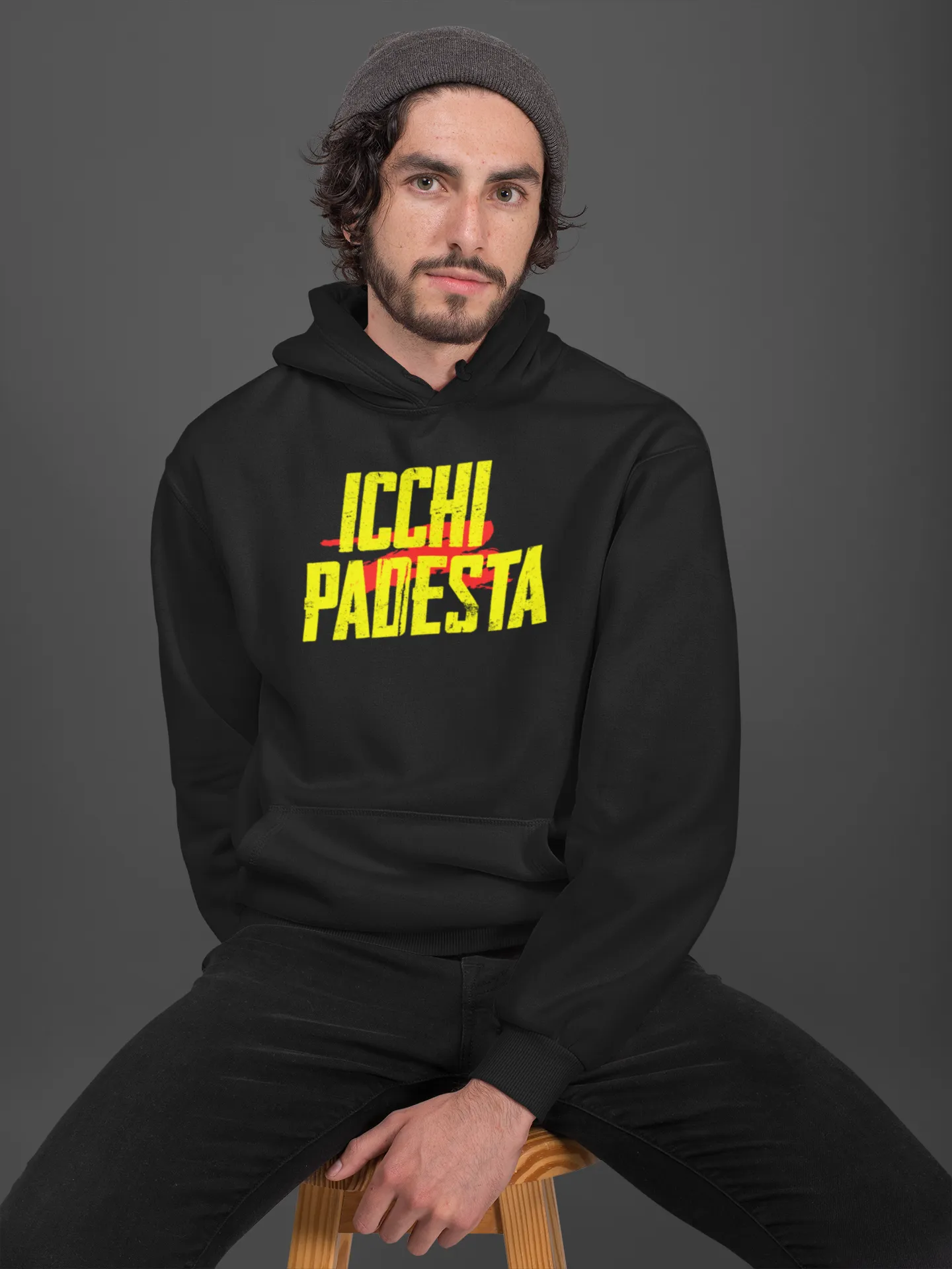 Icchi Padestha Unisex Hoodie Black