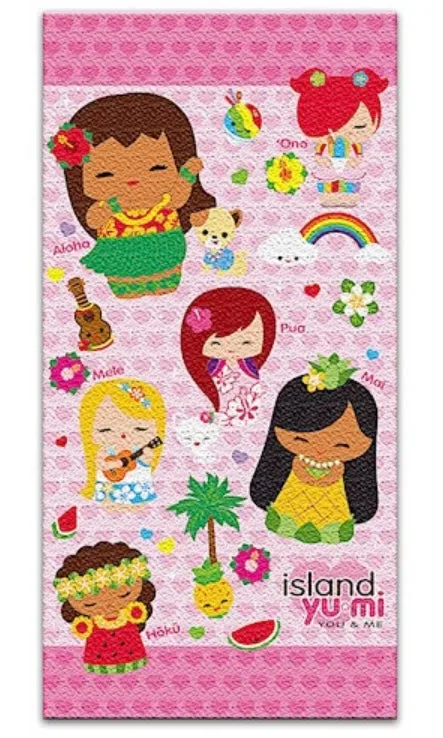 Island Yumi Beach Towel