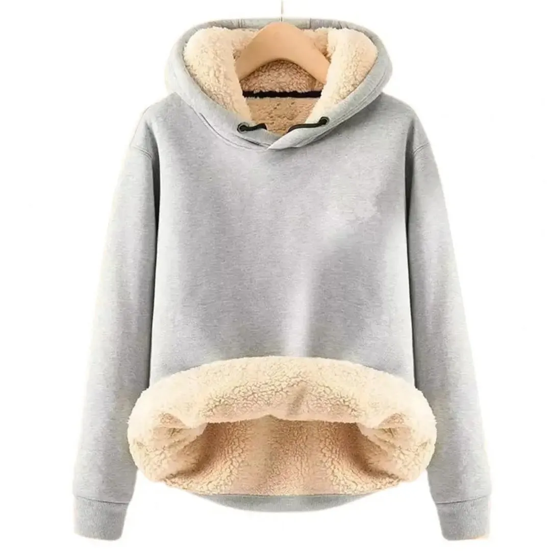 Ivyshape | Comfortable Warm Ladies Hoodie