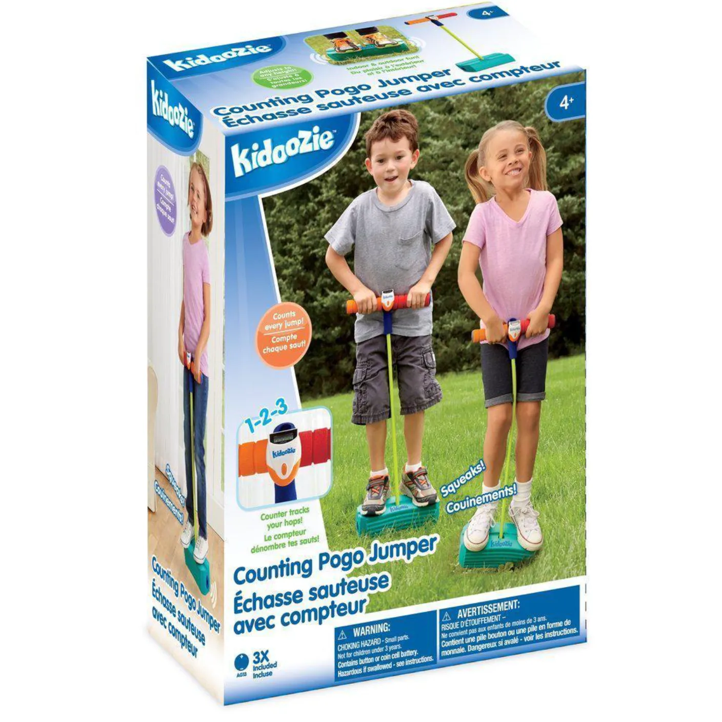 Kidoozie counting pogo jumper