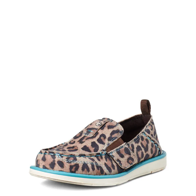 Kid's Ariat Child Leopard Cruiser