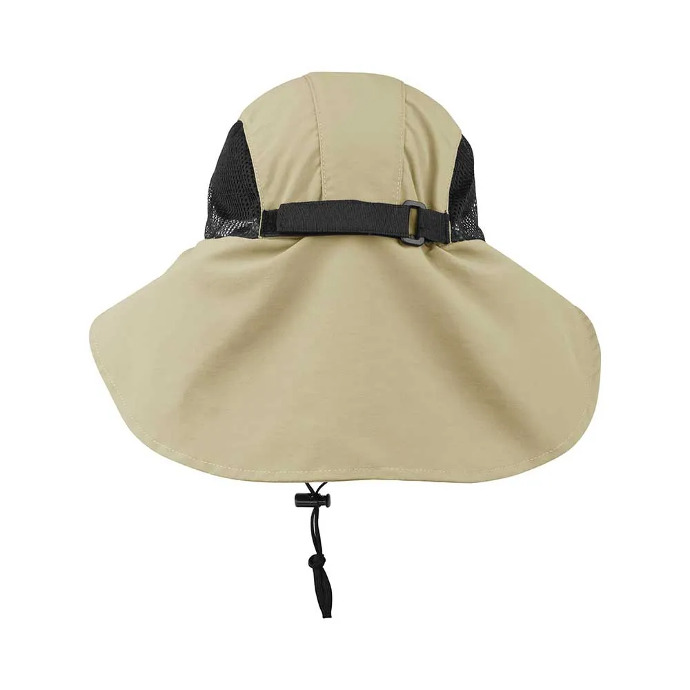 Large Bill Flap Cap with Mesh Side Panels