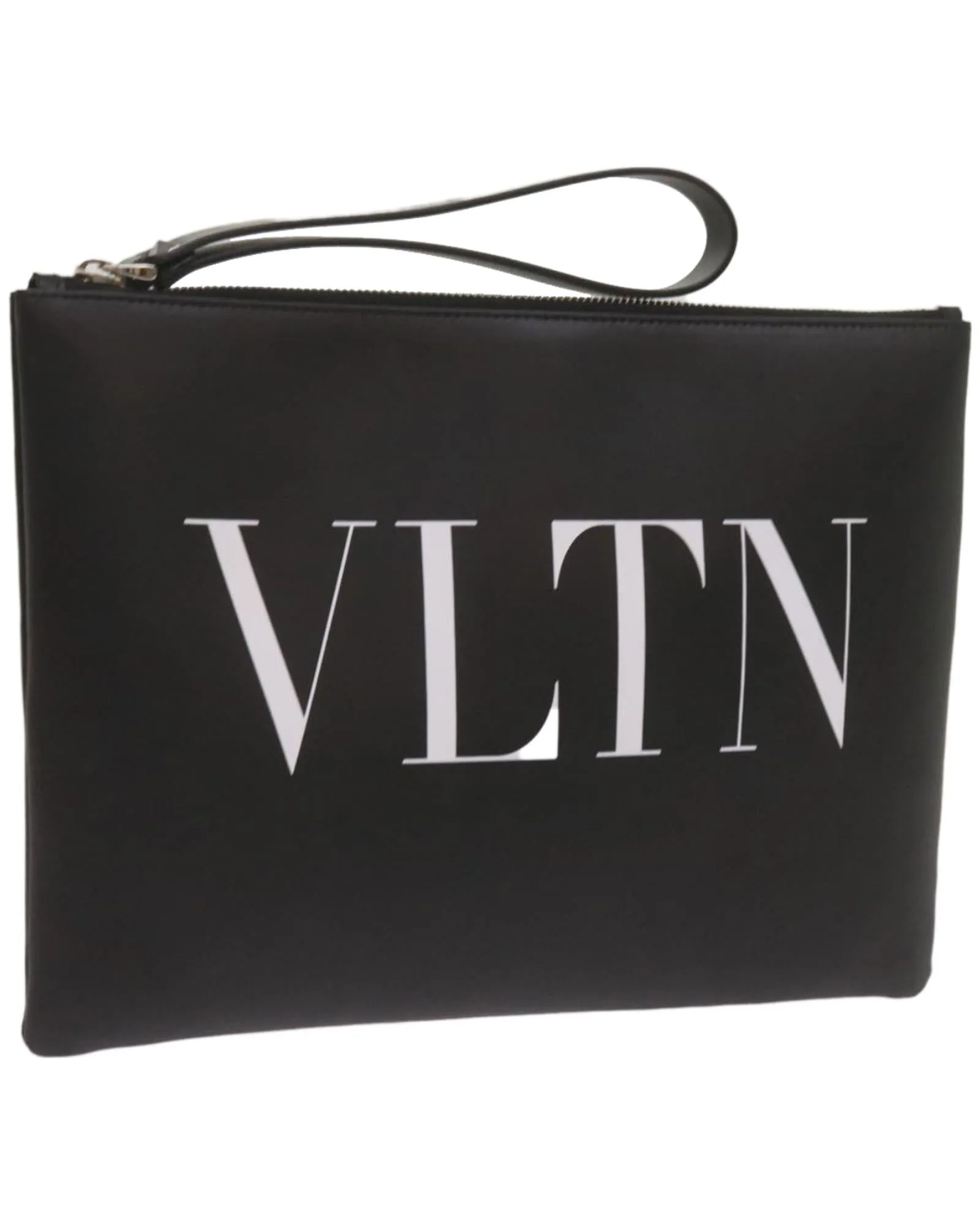 Leather Clutch Bag by Valentino