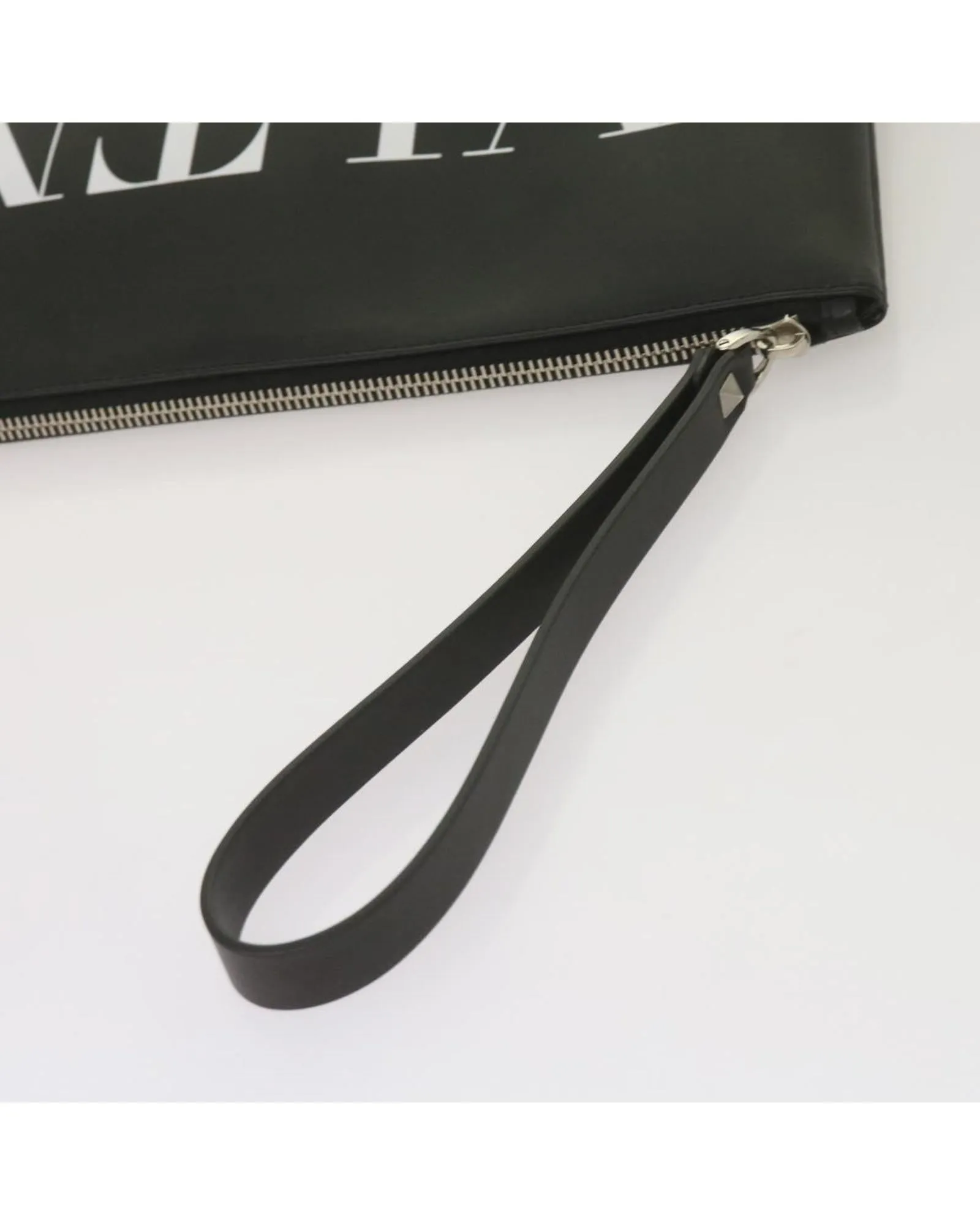 Leather Clutch Bag by Valentino