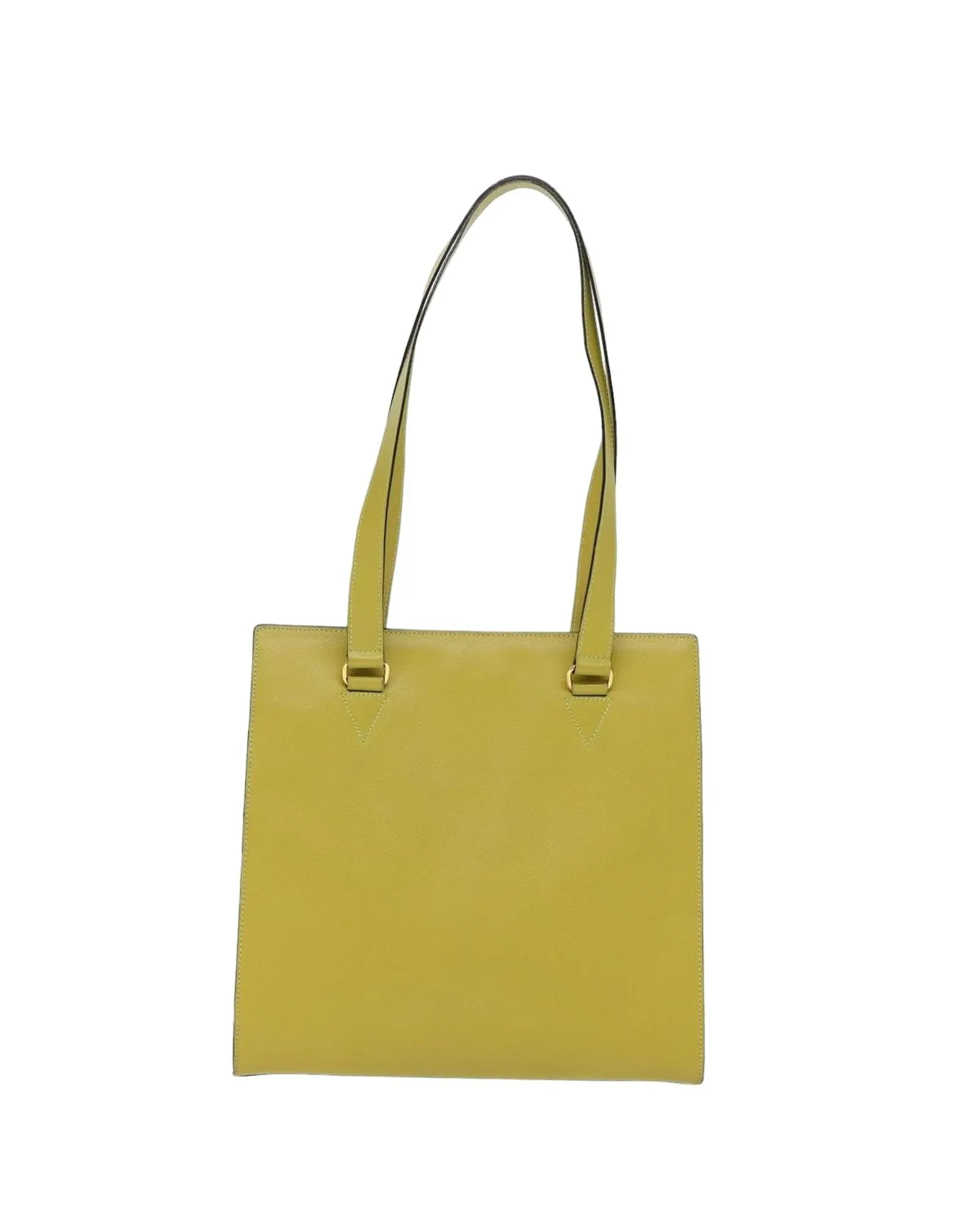 Leather Tote Bag with Handles and Spacious Interior