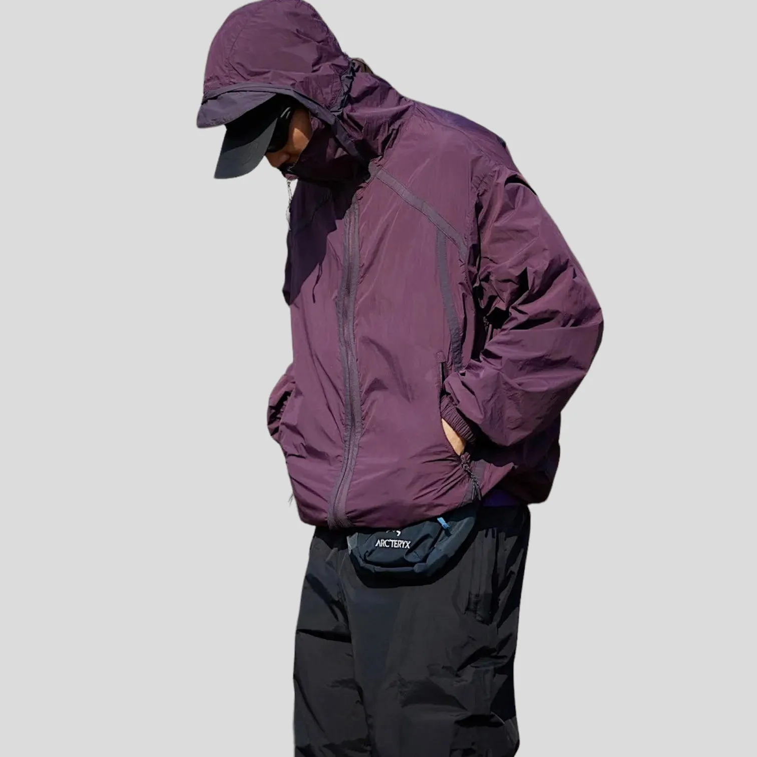 Light weight quick dry windbreaker with sun protection